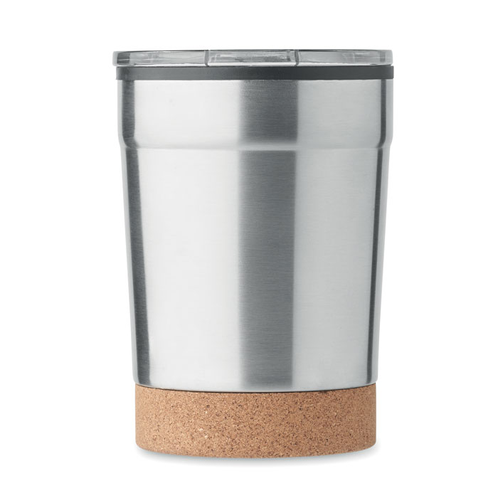 Double wall tumbler 300ml Argento Opaco item picture top