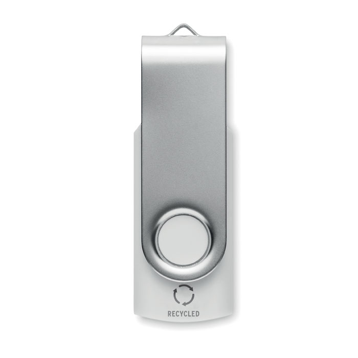 Recycled ABS USB 16G Bianco item picture top