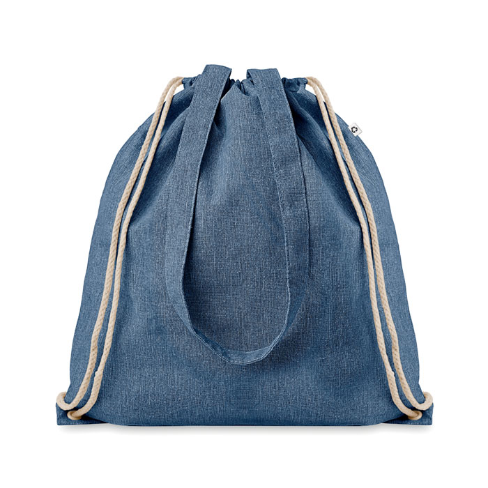 140gr/m² recycled fabric bag Blu Royal item picture front