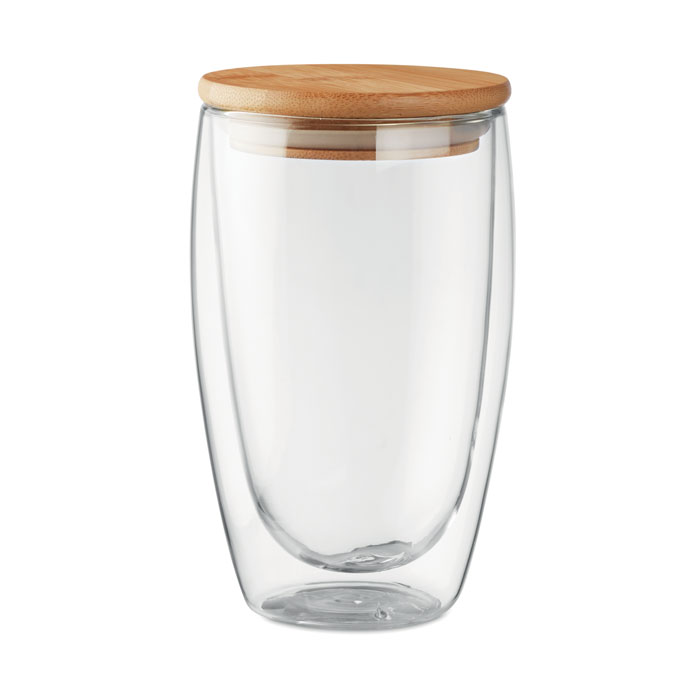 Bicchiere in vetro 450 ml transparent item picture front