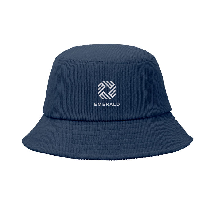 Corduroy bucket hat Blu item picture printed