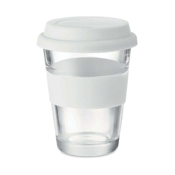 Glass tumbler 350 ml Bianco item picture top