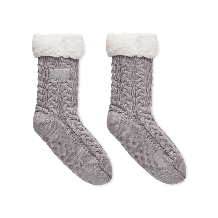 Pair of slipper sock M Grigio item picture side