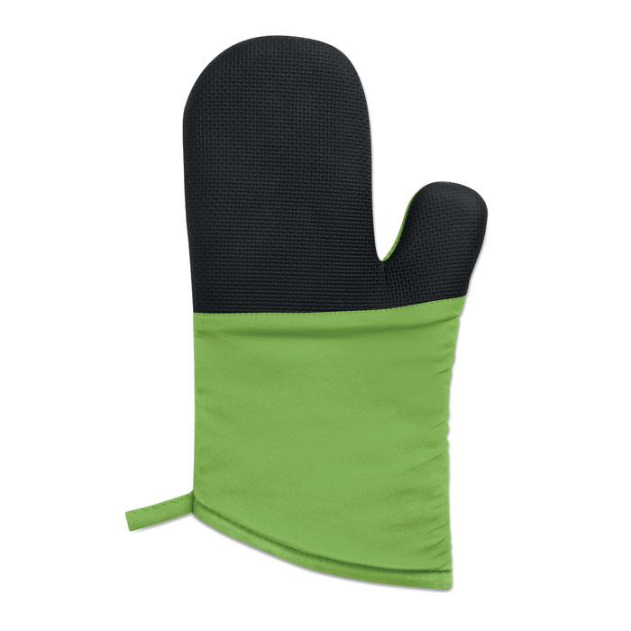 Cotton oven glove Verde item picture side