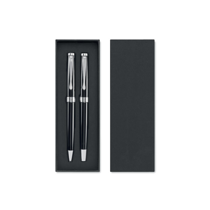 Ball pen and roller set Nero item picture top