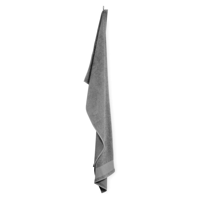 Asciugamano da bagno in cotone Grigio Pietra item picture top