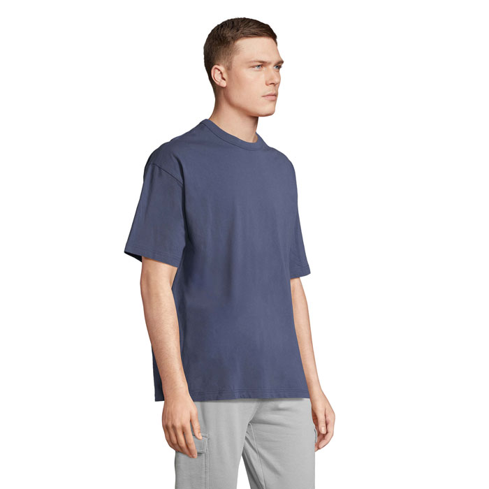 BOXY MEN OVERSIZED T-SHIRT Denim item picture side