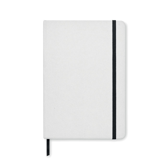 Notebook A5 in cartone white item picture back