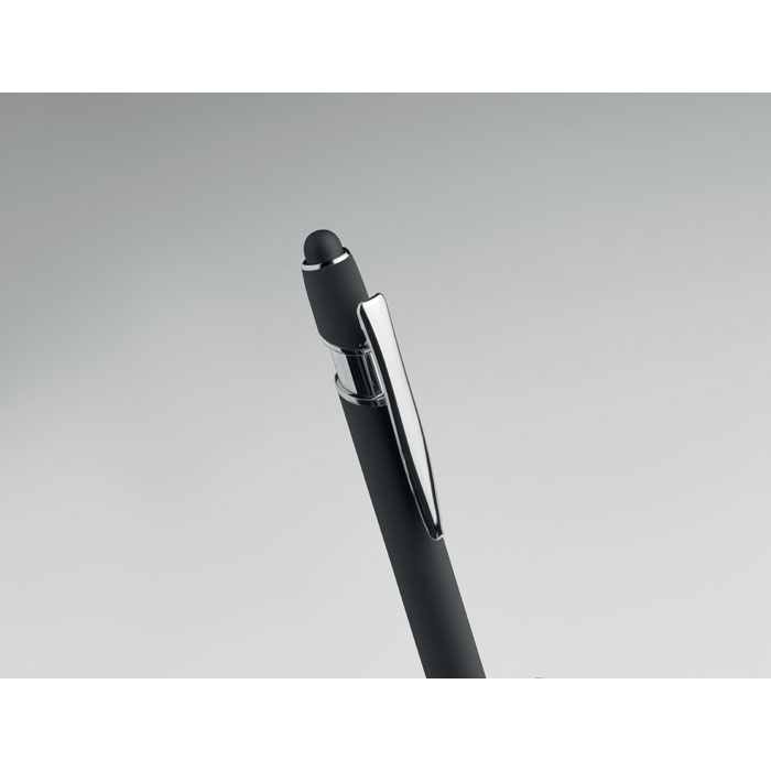 Penna in alluminio riciclato Nero item ambiant picture