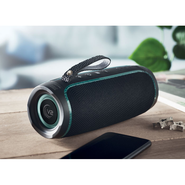 Speaker wireless impermeabile black item picture printed