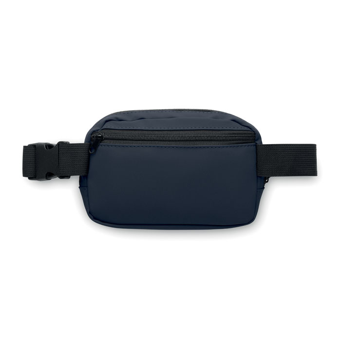 Waist bag in 210D polyester Francese Navy item picture back