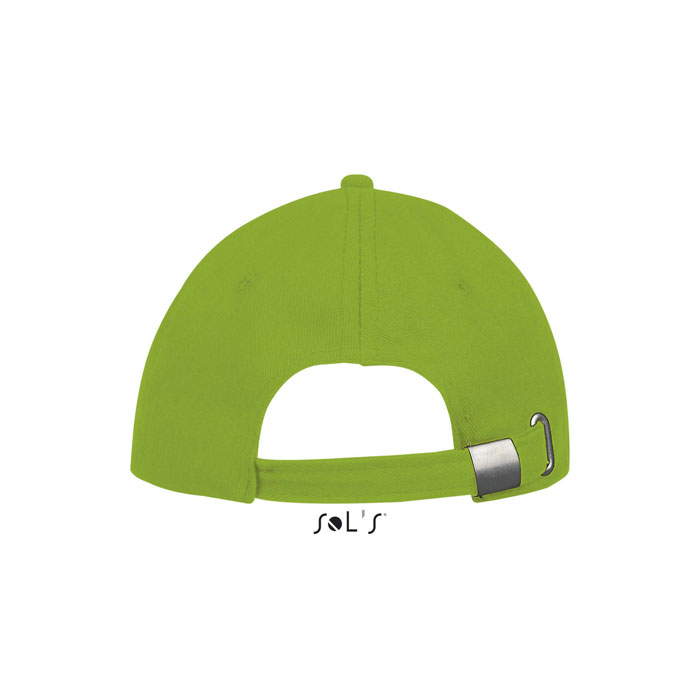 BUFFALO SIX PANEL CAP Lime item picture back