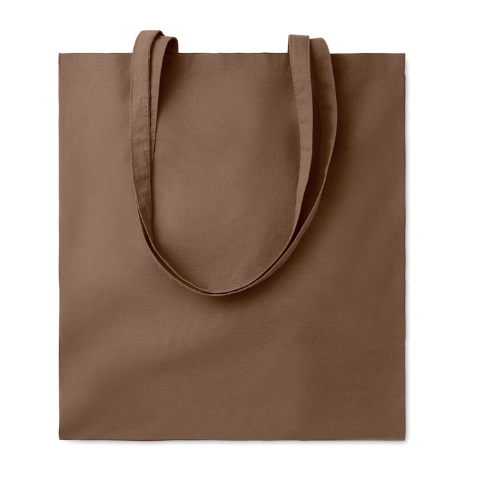 140gr/m² cotton shopping bag Cioccolato item picture front