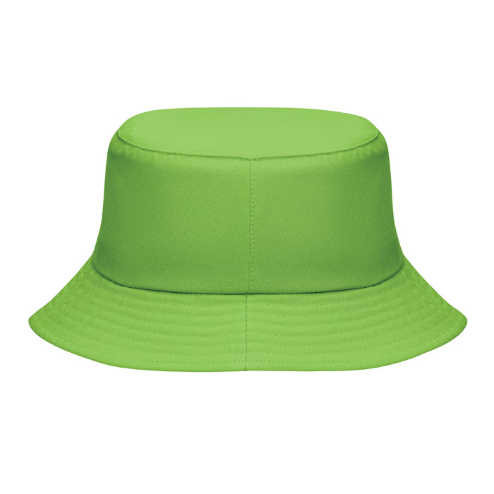 Bucket hat polyester 150 gr/m² Lime item picture back