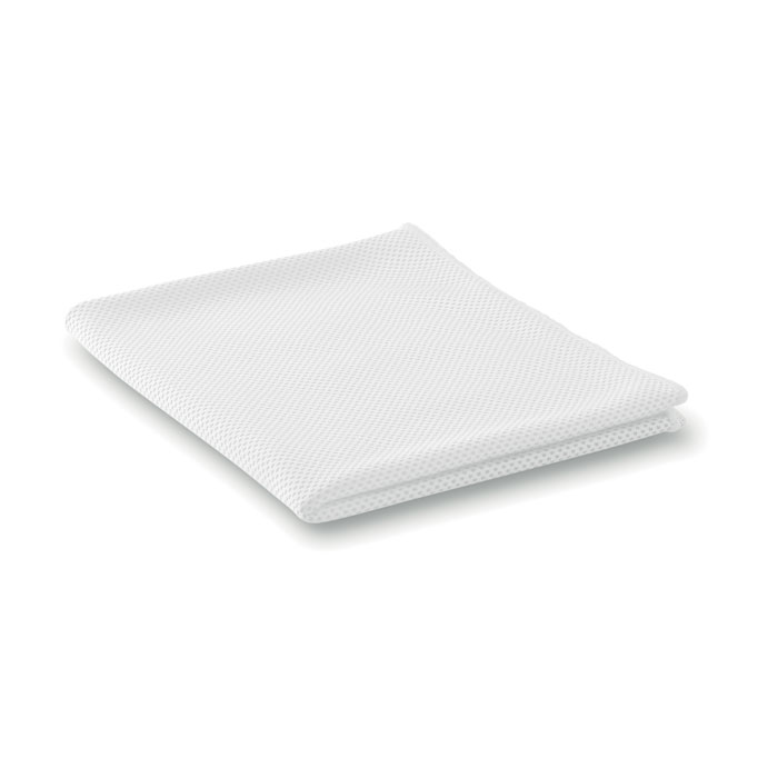 Asciugamano sport Bianco item picture back