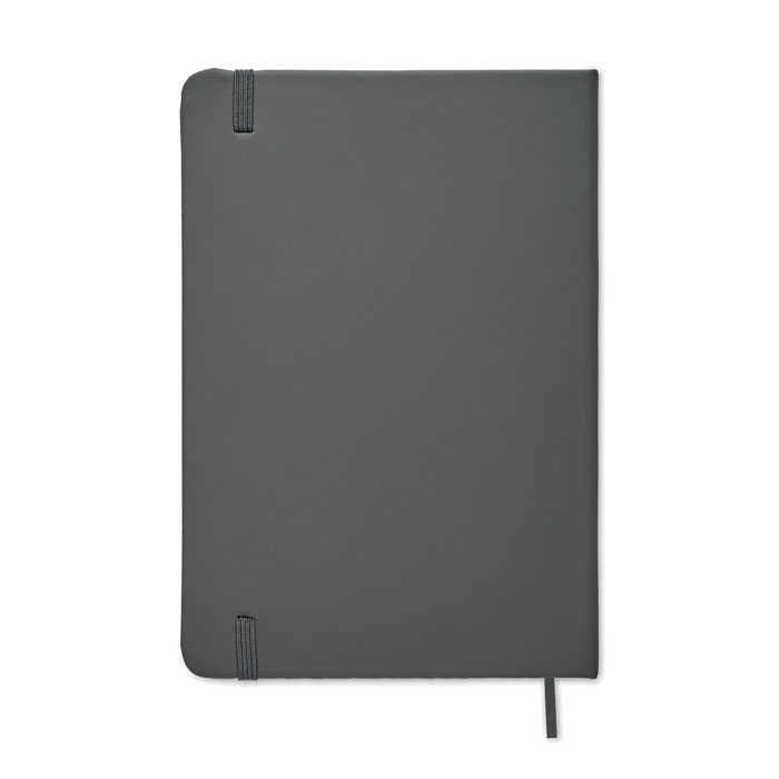 Notebook A5 a righe Grigio Pietra item picture back