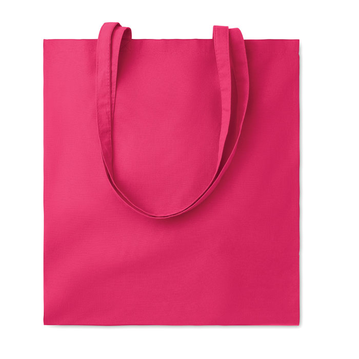 180gr/m² cotton shopping bag Fucsia item picture front