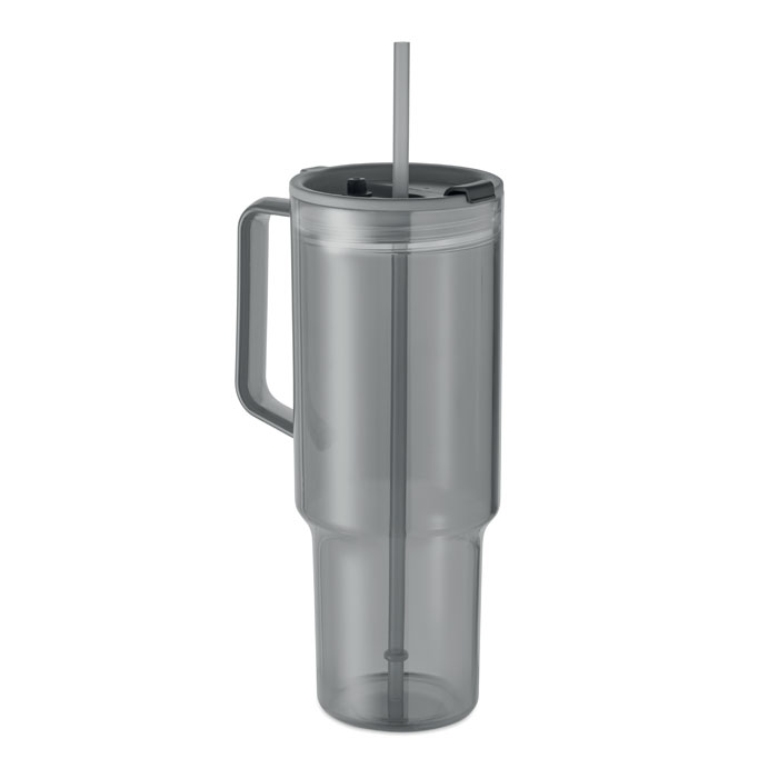 Bicchiere RPET 1200ml Grigio Trasparente item picture front