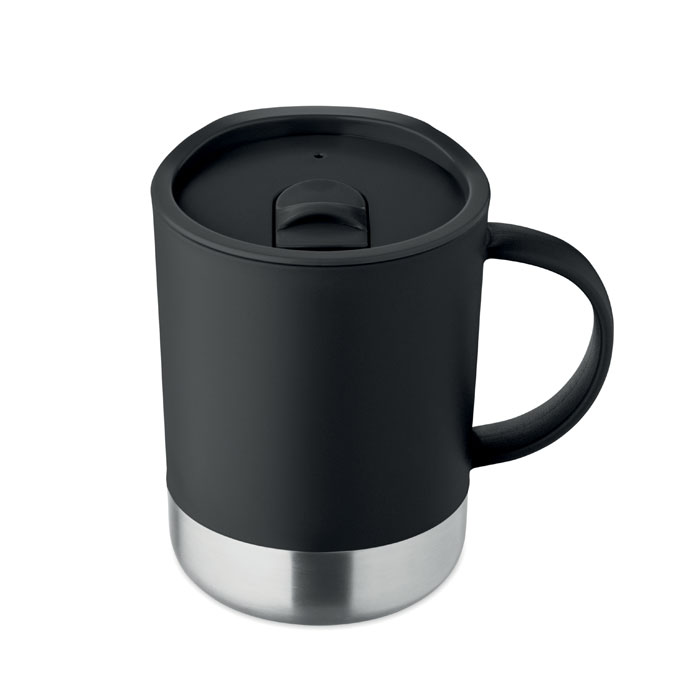 Tazza singolo strato da 300 ml Nero item picture back
