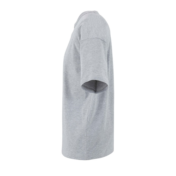 BOXY MEN OVERSIZED T-SHIRT Grigio Chiaro Melange item picture side