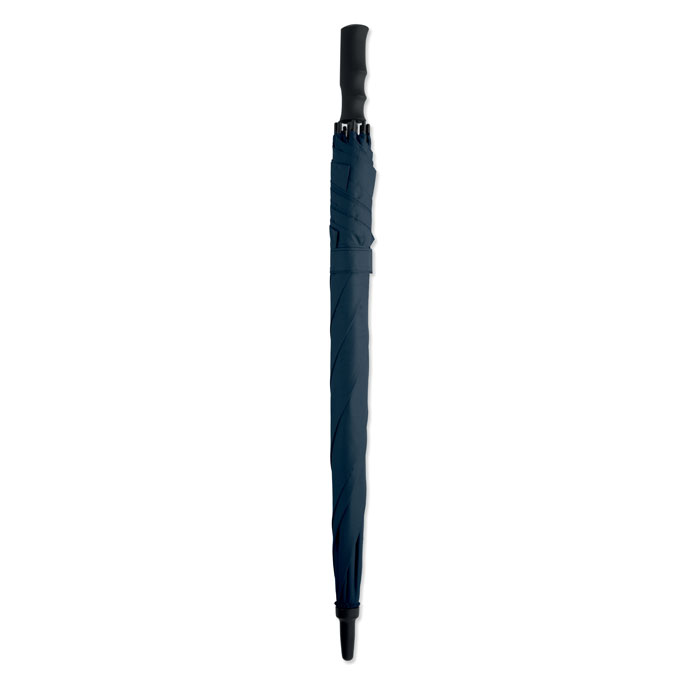23'' Windproof square umbrella Blu item picture back