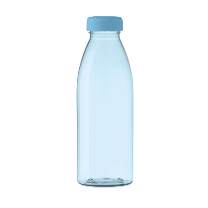 Bottiglia RPET 500ml transparent light blue item picture side