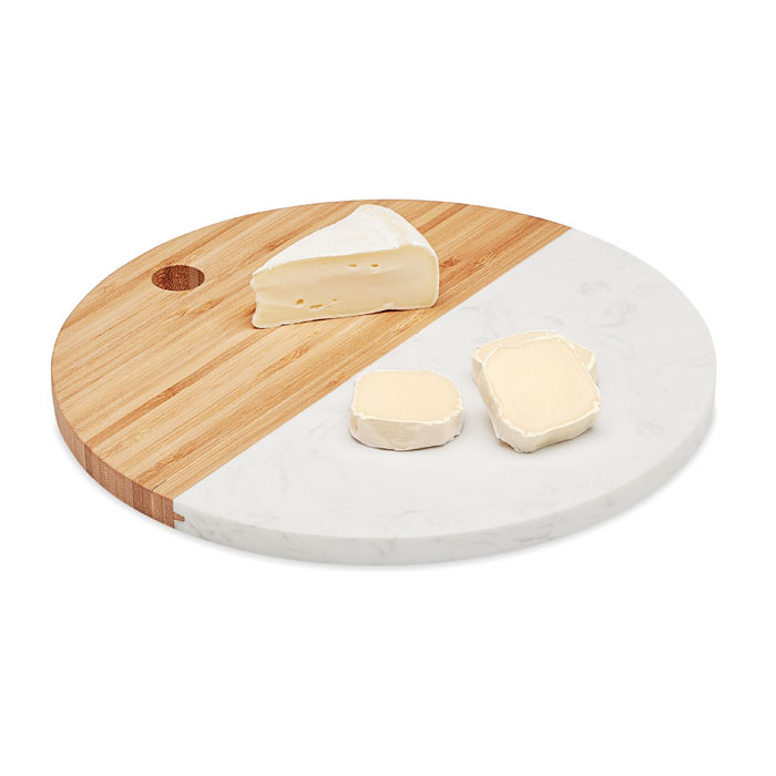 Marble/ bamboo serving board Legno item picture side
