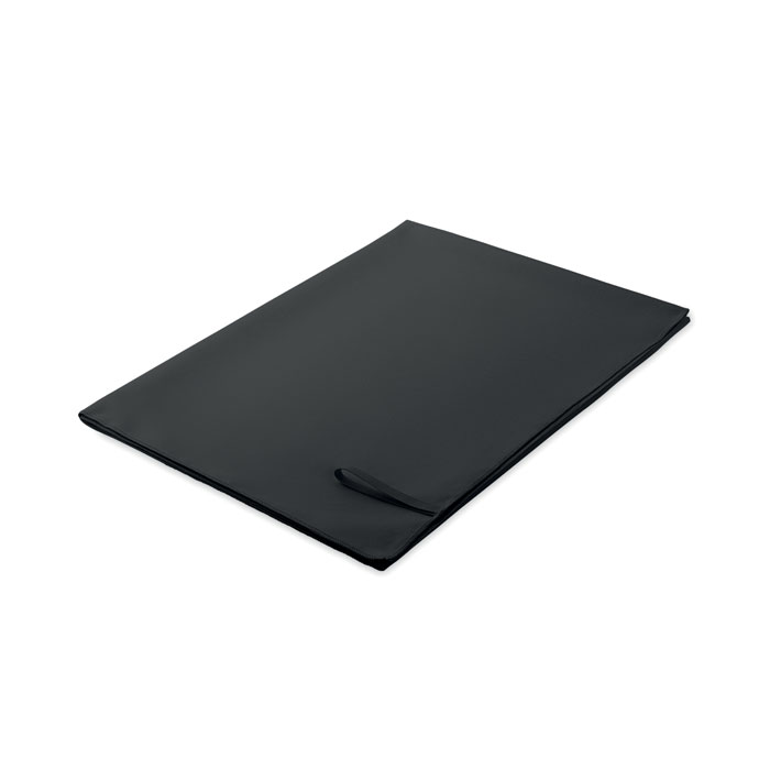 Asciugamano in microfibra Nero item picture back