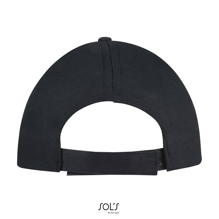 BUZZ FIVE PANEL CAP Nero item picture back