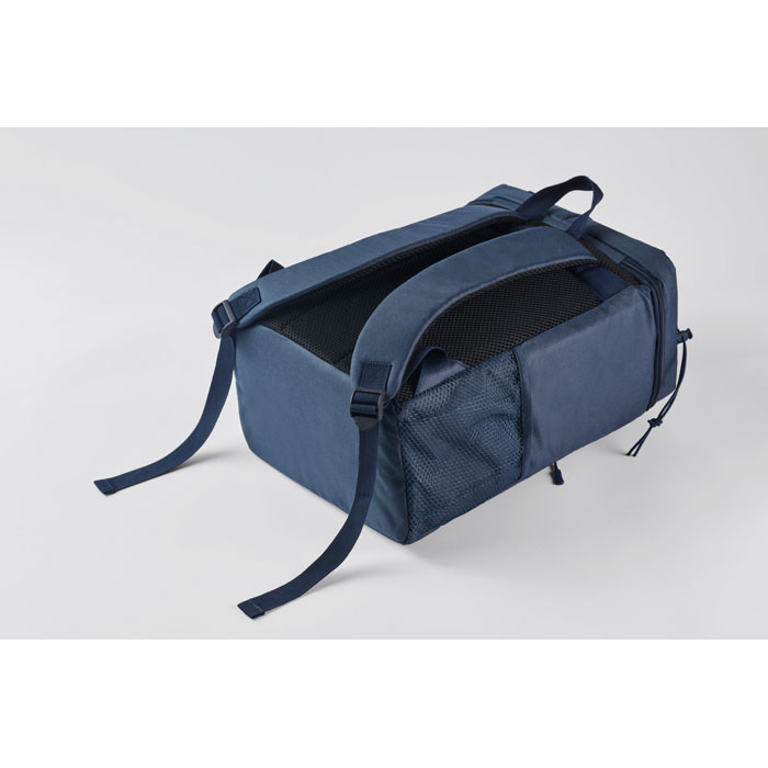 Cooler backpack in 600D RPET Blu item picture 7