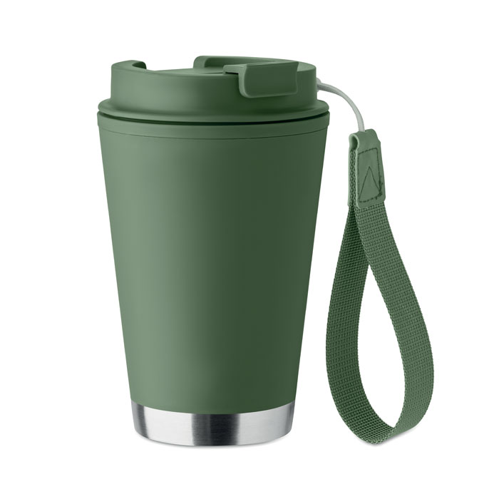 Bicchiere a doppio strato. 300 ml. Grigio Pietra item picture front