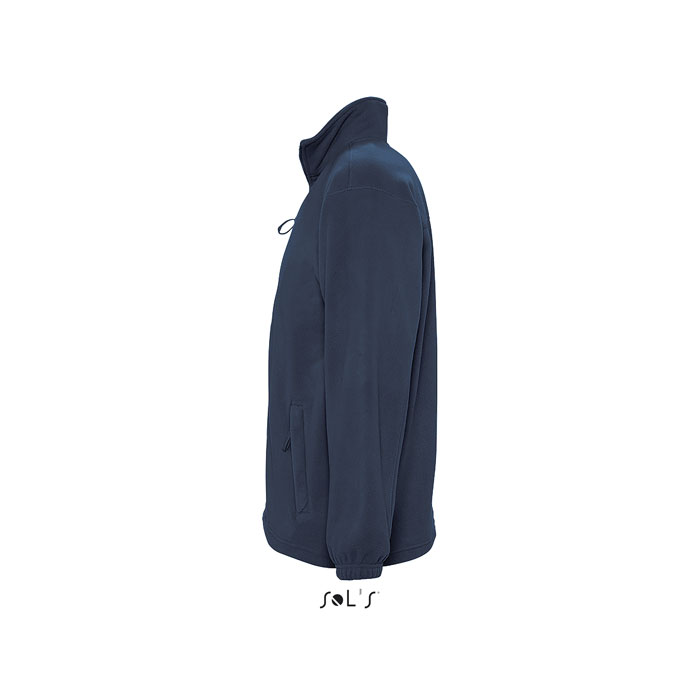 NORTH Zipped Fleece Jacket Blu Navy item picture side