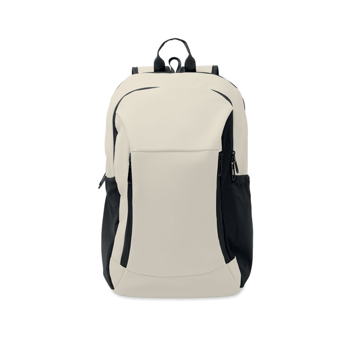 15" soft PU laptop backpack Bianco Sporco item picture 1