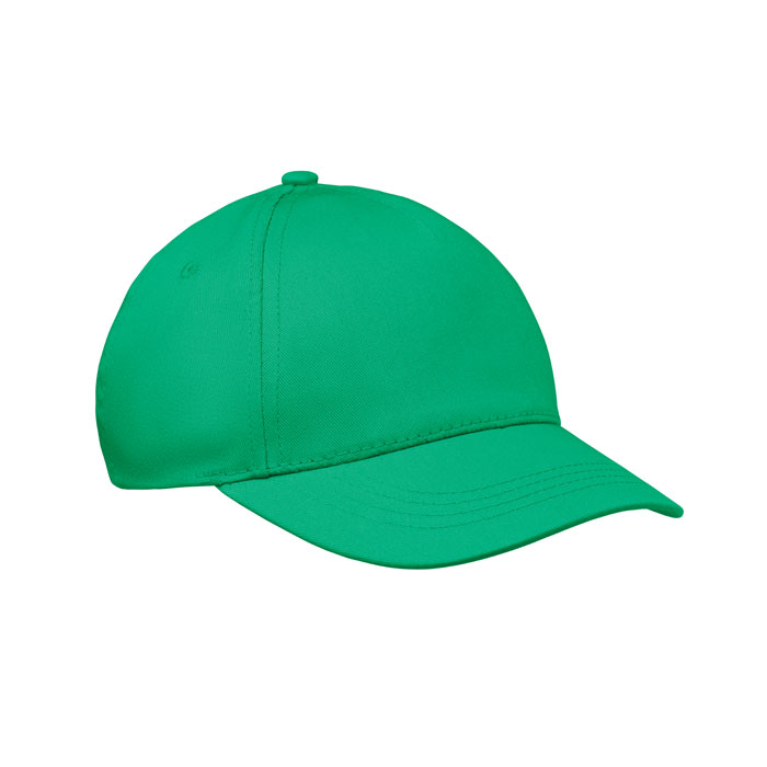 5 panel kids baseball cap Verde item picture front
