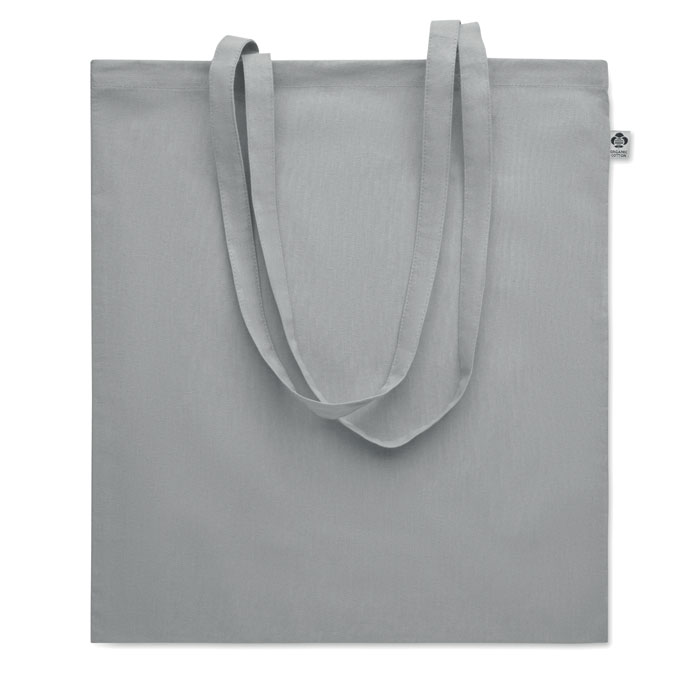 Organic Cotton shopping bag Grigio item picture front