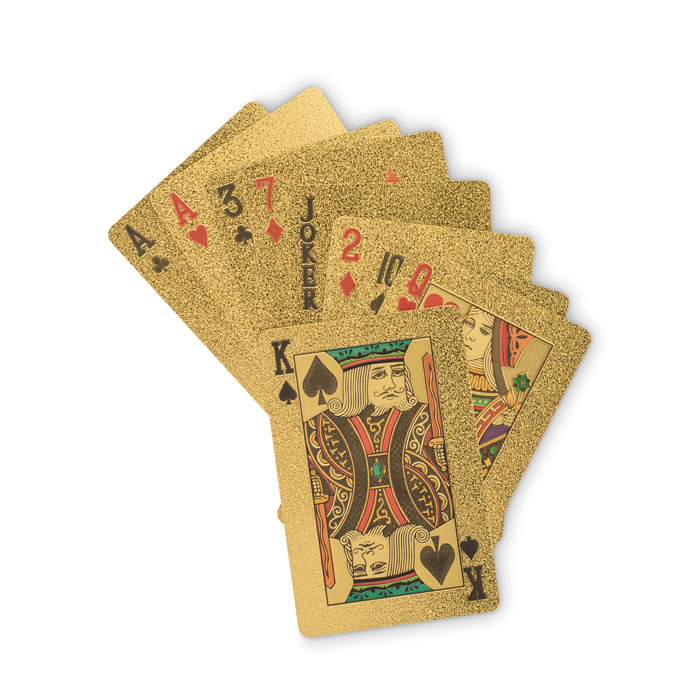 Carte da gioco impermeabili Oro item picture 7