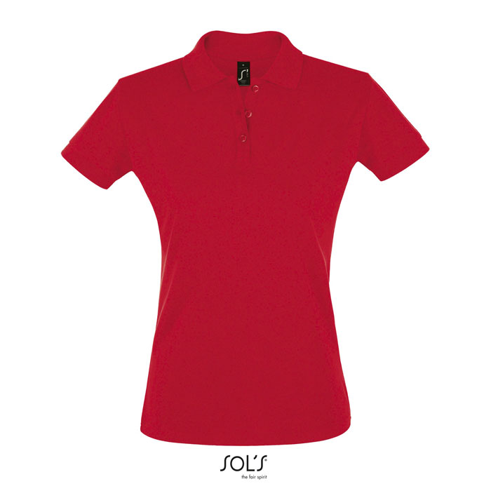 PERFECT WOMEN POLO 180g red item picture front