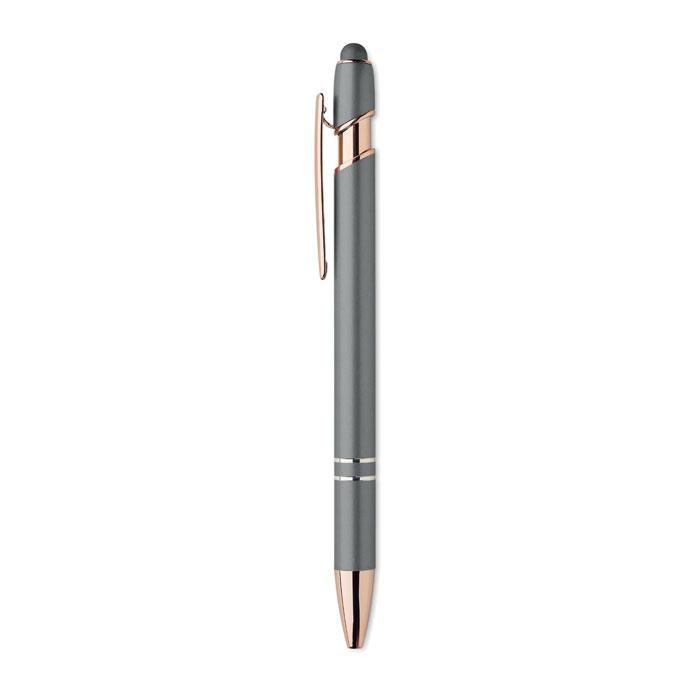 Recycled aluminium pen Grigio Pietra item picture back