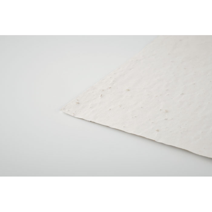 Foglio A6 in carta con semi Bianco item detail picture