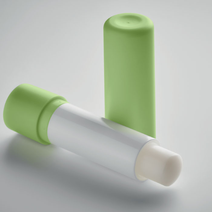 Vegan lip balm in recycled ABS Lime item detail picture