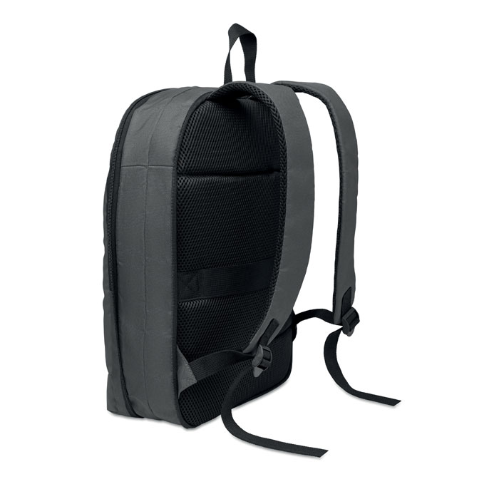 Expandable 600D RPET backpack Grigio Pietra item picture 5