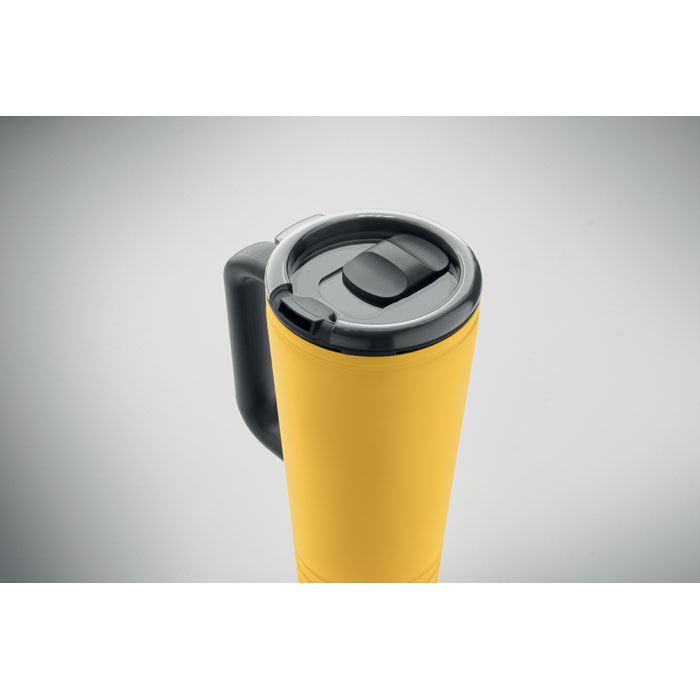 Bicchiere doppio strato 700 ml Giallo item picture top