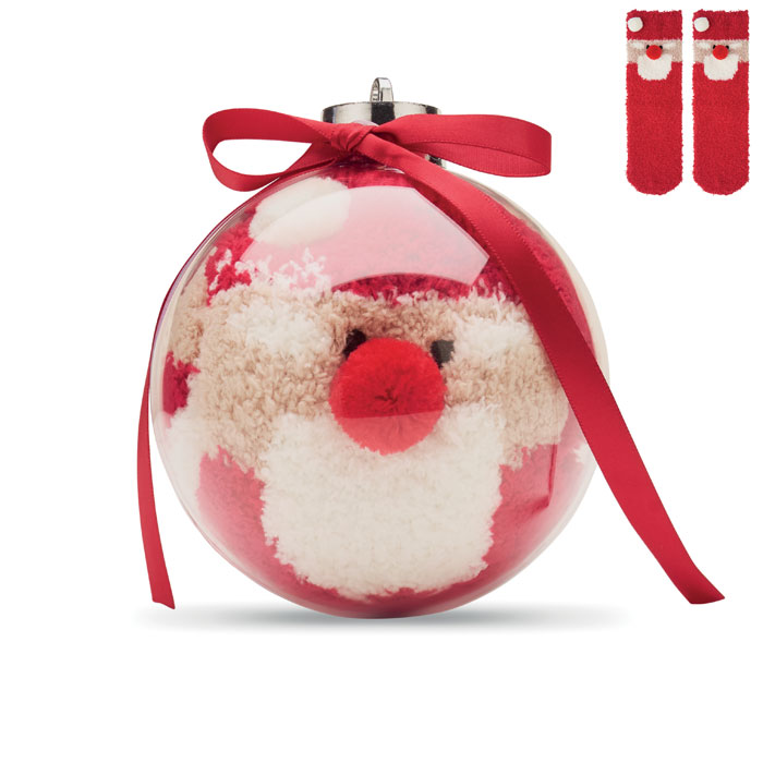 Calzino di Babbo Natale Rosso item picture front