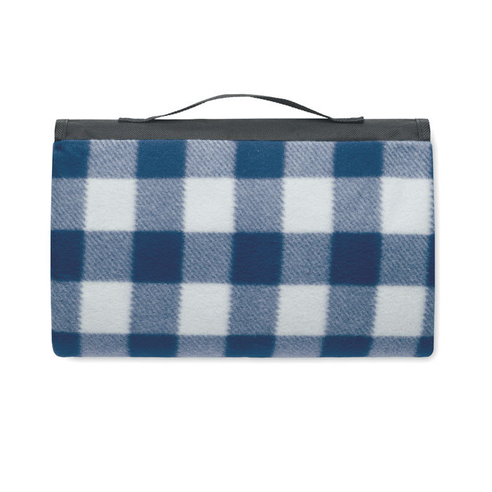 RPET fleece blanket 150 gr/m² Blu item picture side