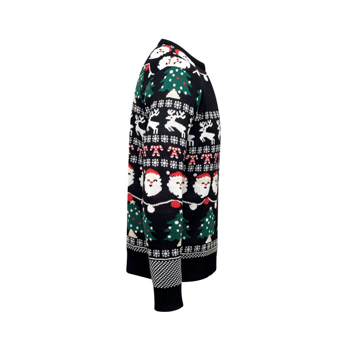 Christmas LED sweater S/M Nero item picture top