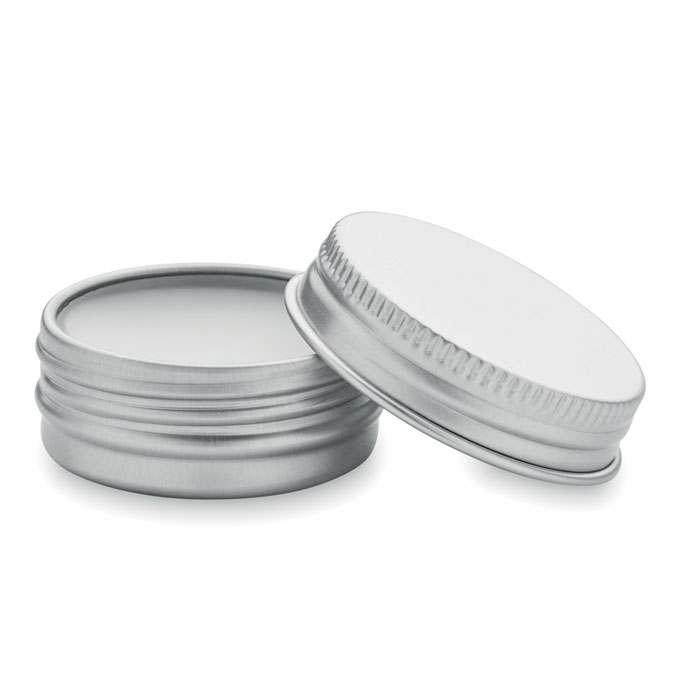Vegan lip balm in round tin Bianco item picture front