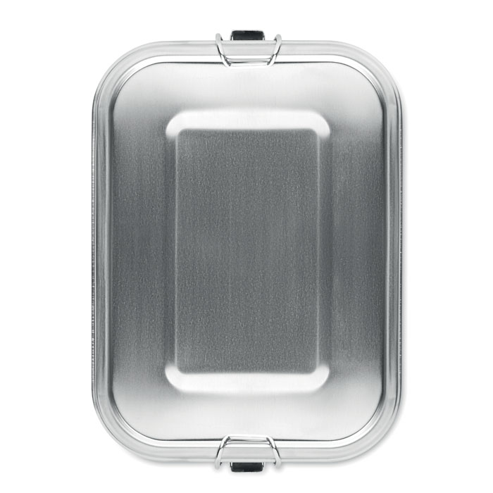 Porta pranzo in acciaio matt silver item picture top