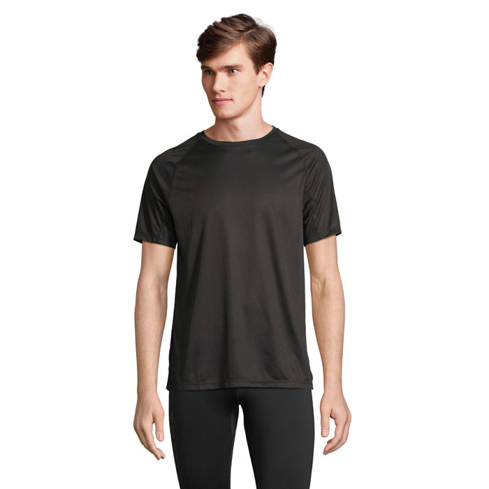 VORTEX RAGLAN T-SHIRT Nero item picture front