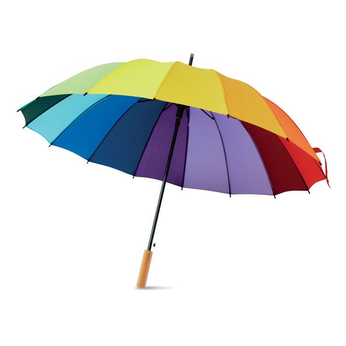 Ombrello arcobaleno 27 pollici multicolour item picture front