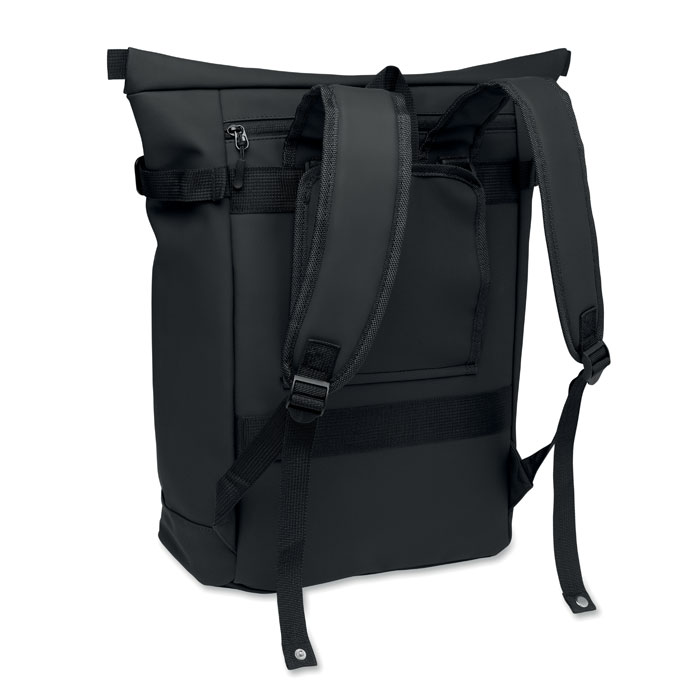 PU bicycle laptop backpack 20L Nero item picture back